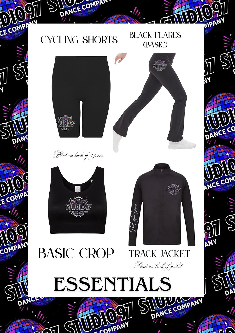 Thumbnail: Studio 97 Dance Company Uniform