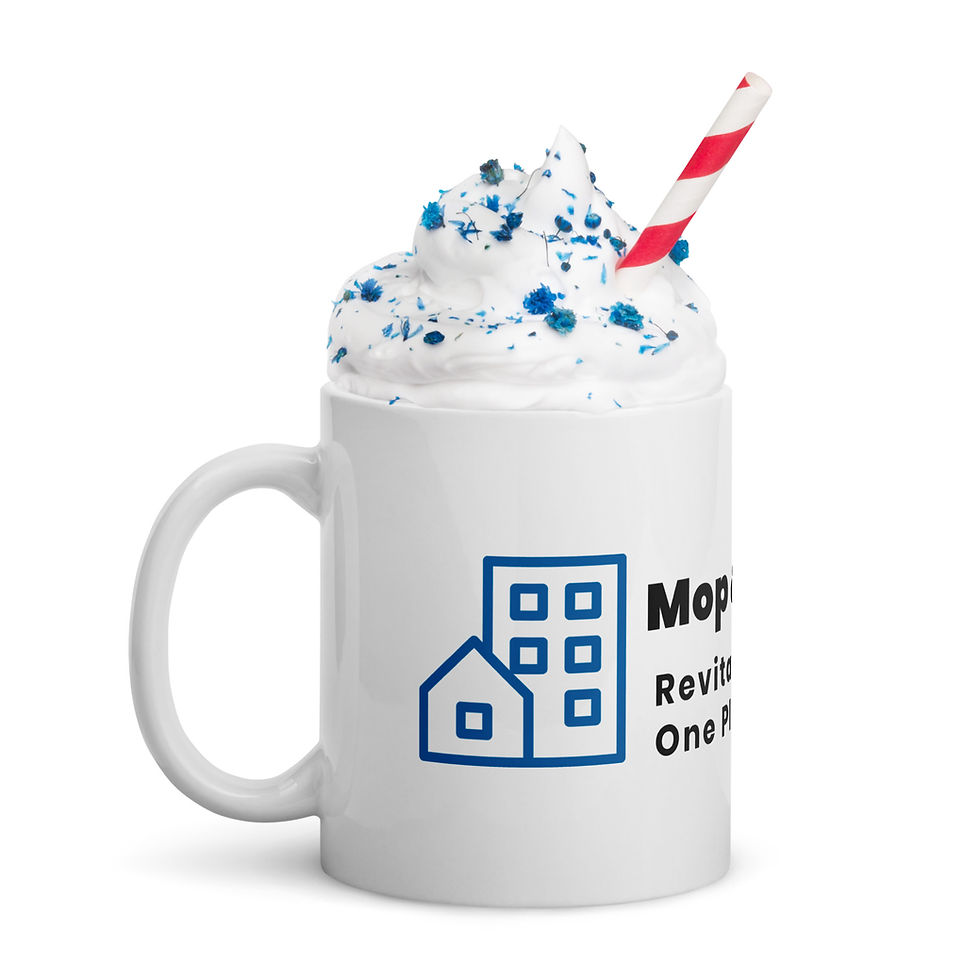 Miniatura: White glossy mug