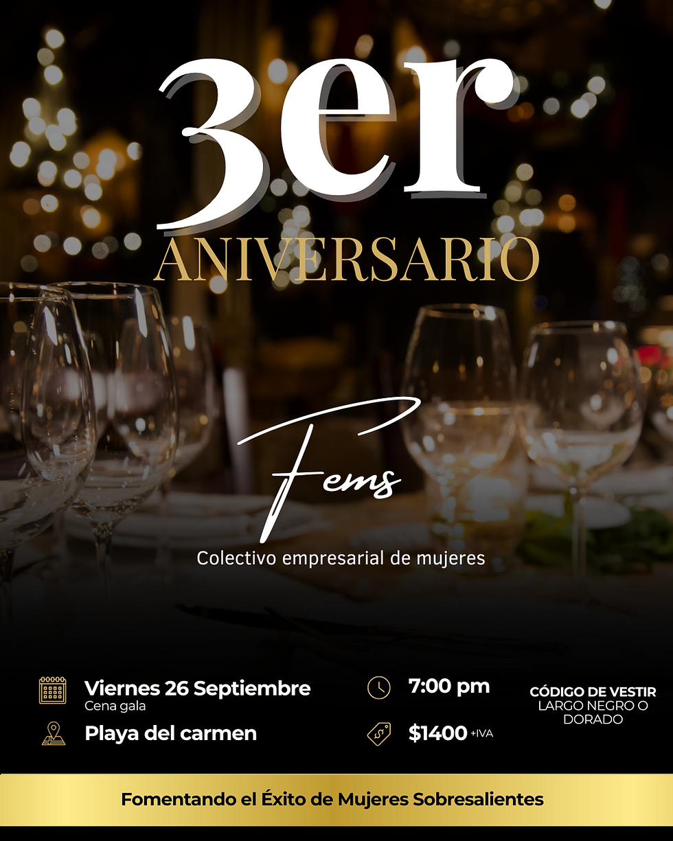 Aniversario 3 años