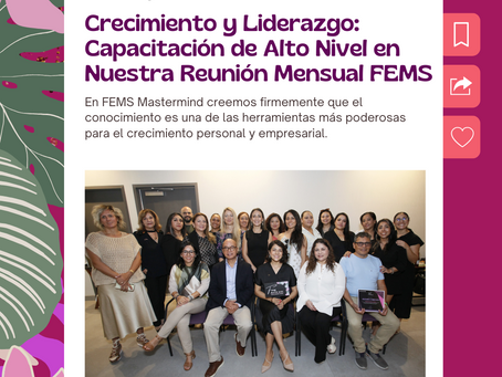 Crecimiento y Liderazgo: Capacitación de Alto Nivel en Nuestra Reunión Mensual FEMS