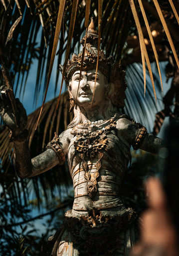 Sculpture indouiste balinaise