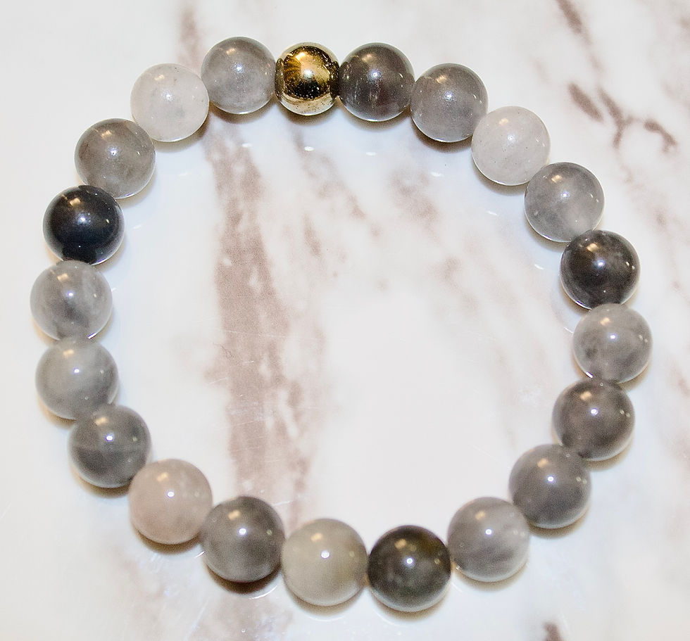 Thumbnail: Stormy Grey Cloudy Quartz