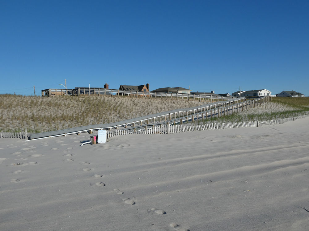 Lavallette Popular Boardwalk for Walkers and Joggers. More Commerce