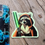 Thumbnail: Jedi Knight Rocky Raccoon Glow-in-the-Dark 2" Die Cut Vinyl Sticker