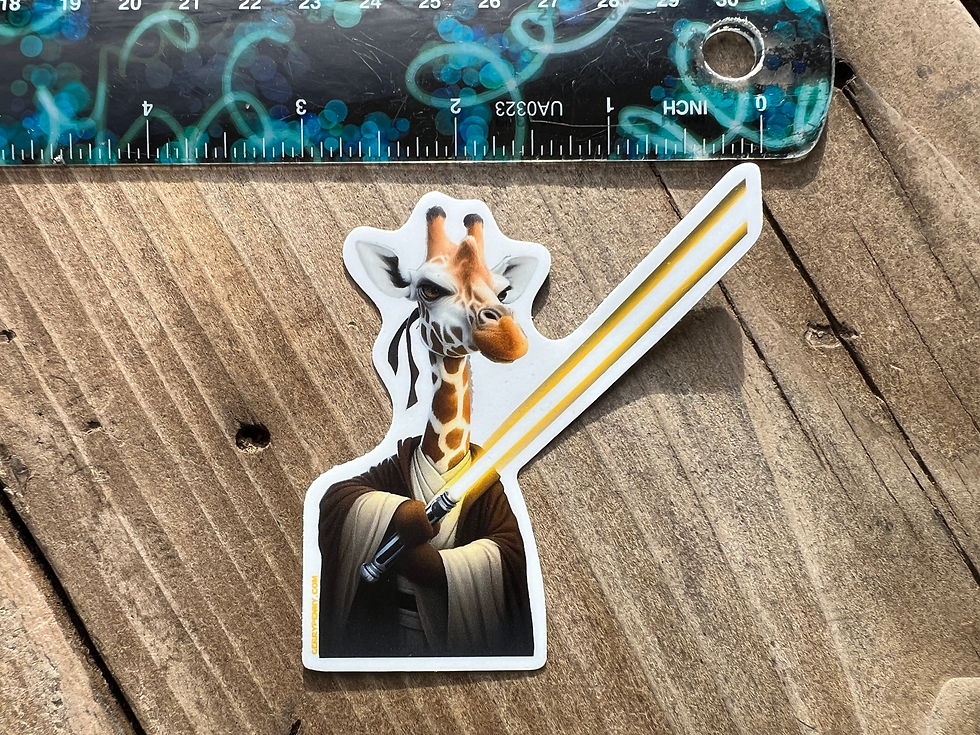 Thumbnail: Jedi Master Gerry 3" Die Cut Vinyl Sticker