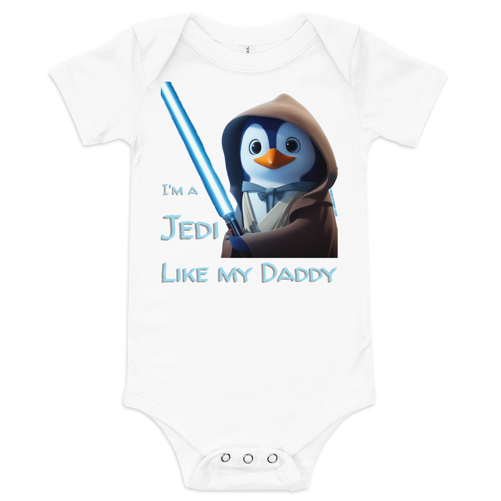 Thumbnail: Jedi Animals, Penny - Baby Short Sleeve One Piece