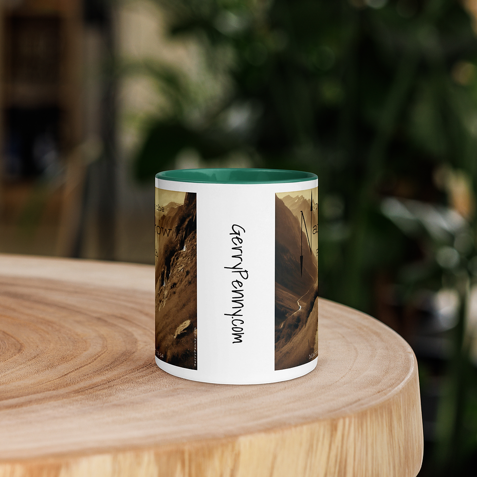 Thumbnail: Narrow Path Mug with Color Inside