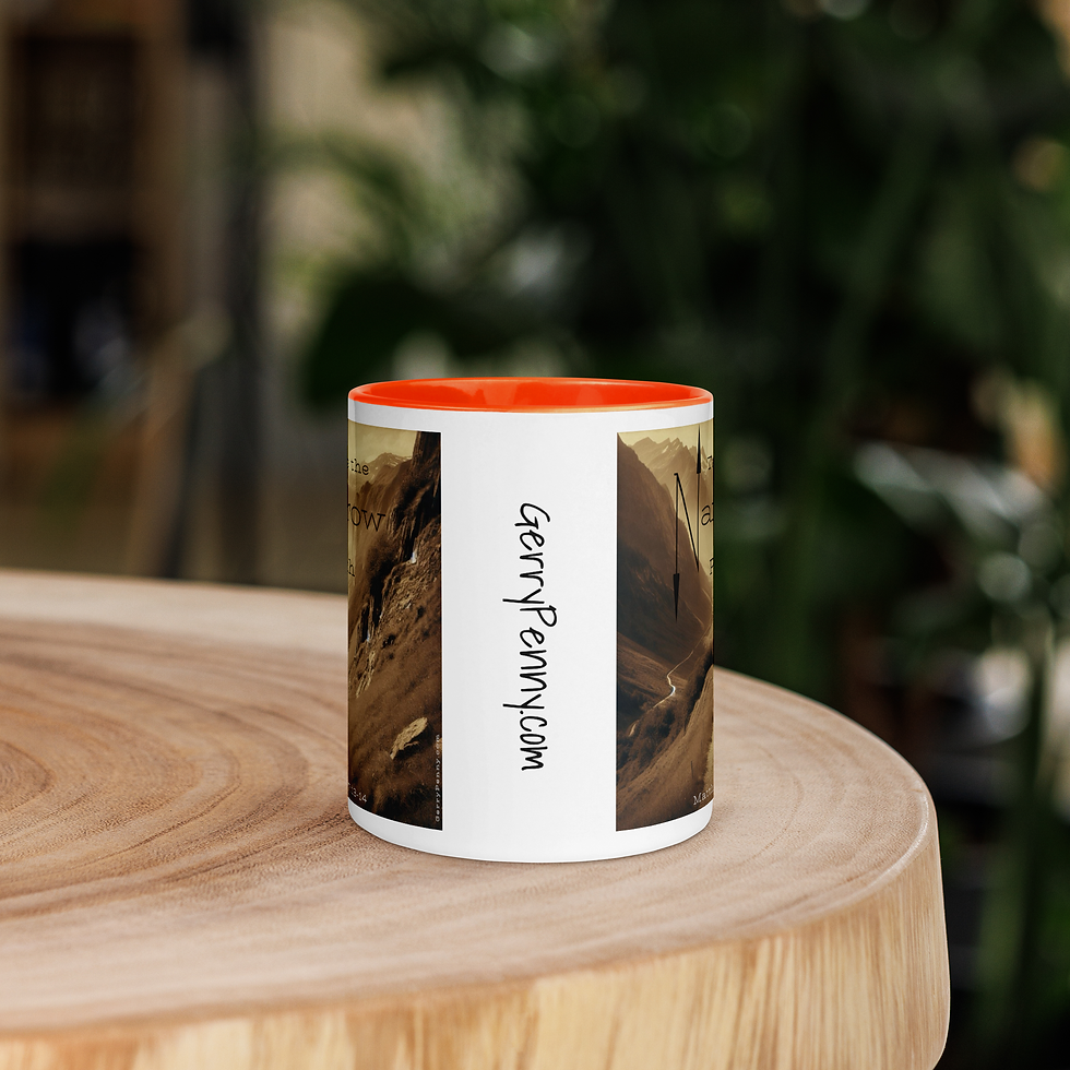 Thumbnail: Narrow Path Mug with Color Inside