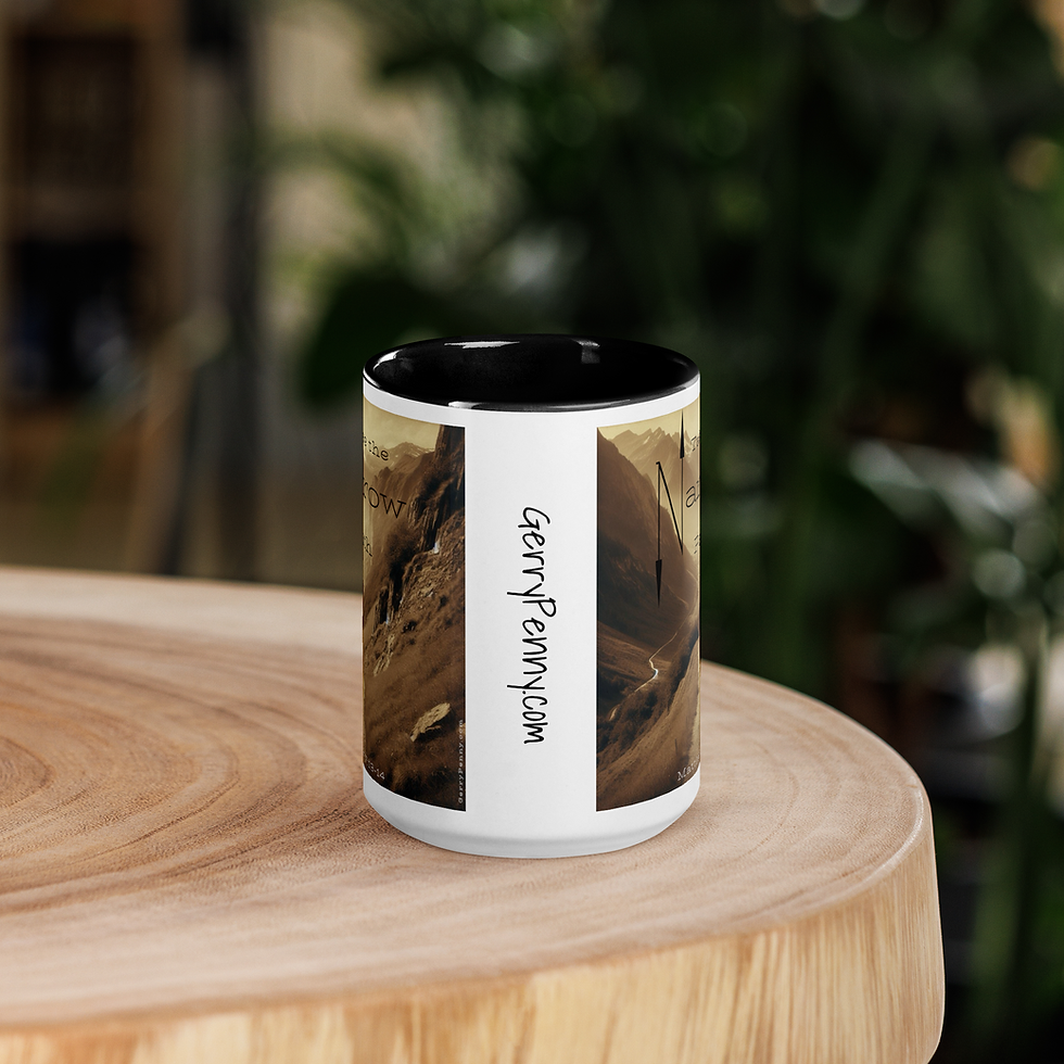 Thumbnail: Narrow Path Mug with Color Inside