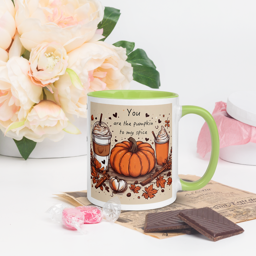 Thumbnail: Pumpkin Spice Mug with Color Inside