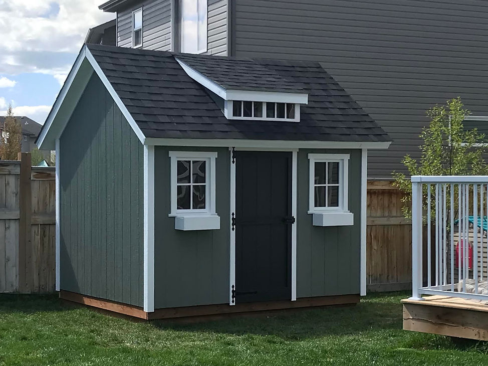 Shed Shed with Dormer WIndow, Shed Calgary, Calgary Shed, Alberta Sheds, 8x10 Shed, Storage Shed, Garden with Dormer WIndow, Shed Calgary, Calgary Shed, Alberta Sheds, 8x10 Shed, Storage Shed, Garden Shed, Potting Shed, Backyard Shed,