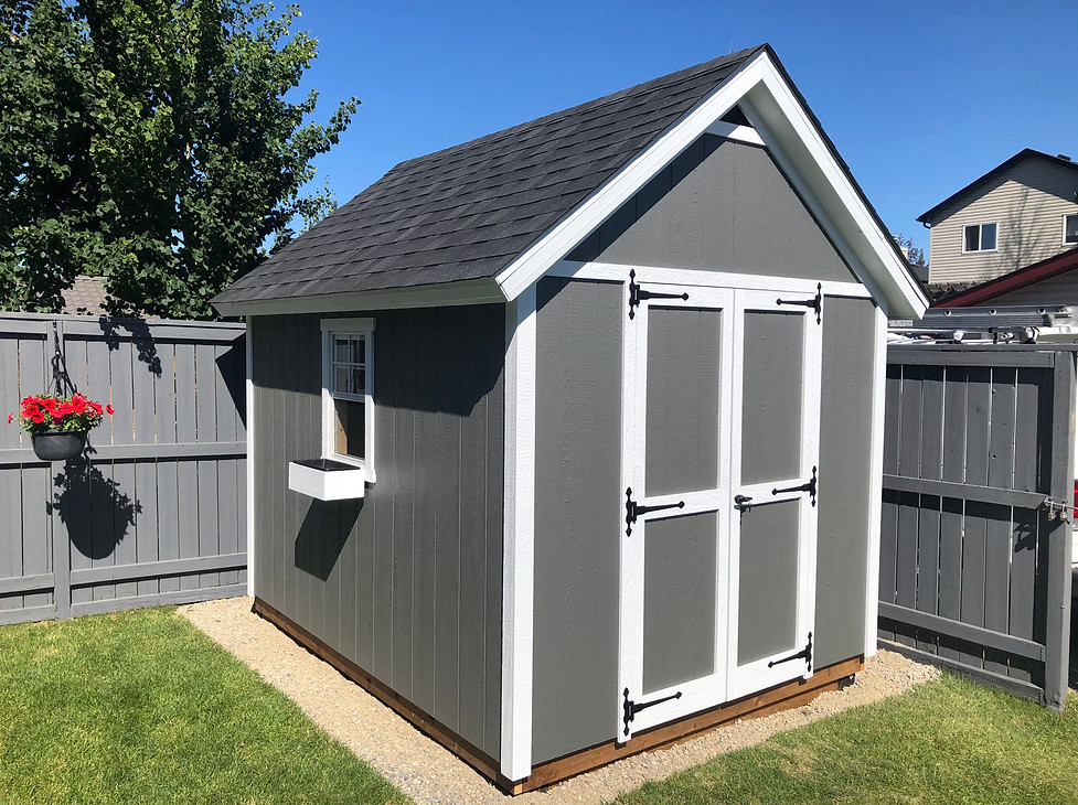 8x10 garden shed calgary, shed calgary, backyard shed calgary