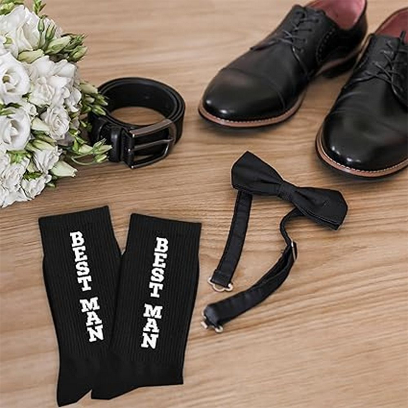 Best Man Wedding Socks