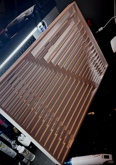 Plateau d’outils sur mesure imprimé en 3D avec emplacements personnalisés pour clés