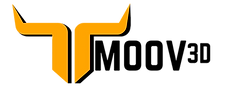 Logo TMOOV 3d sreprésentant l'expertise en solutions d'impression 3D.