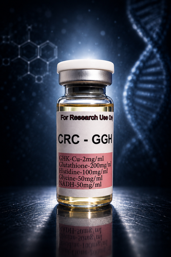 ghk-cu 2000mcg glutathione 200mg histidine 100mg clycine 50mg nadh 50mg / Recovery Blend | RUO Research Peptide | Australia CRC-GGH | Cerberus Research Chem