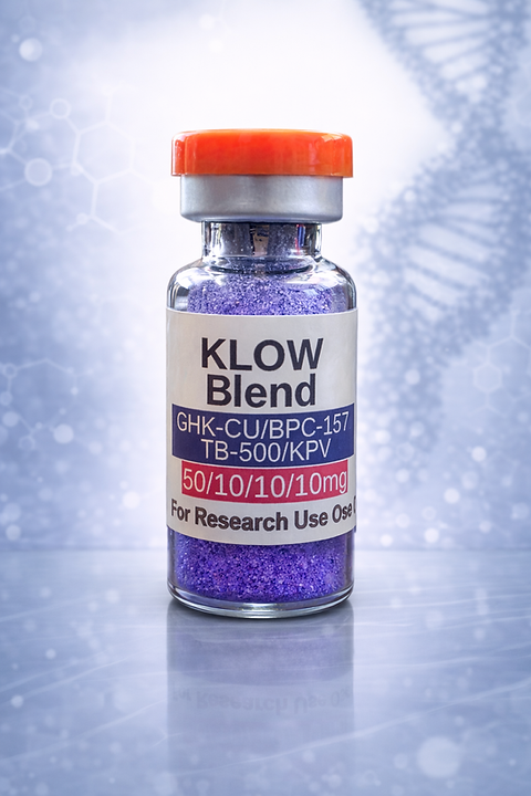 klow vs ghk-cu KLOW 80 - GHK-Cu (50mg) / KPV (10mg) / BPC-157 (10mg) / TB500 (10mg) main image 1