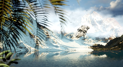 The Living Grid of Gamium City, Where Community Thrives Amidst Nature and Innovation