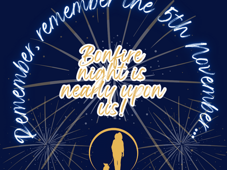 Bonfire night will soon be upon us, and that means one thing to our dogs - Fireworks 💥 🎇