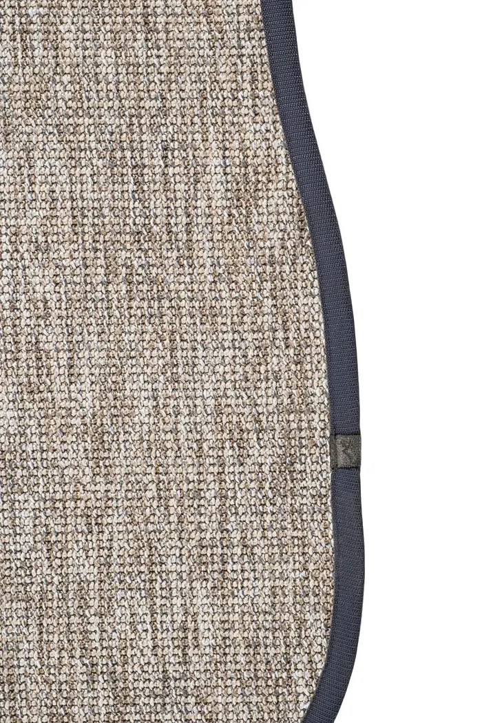 Küçük resim: Canvas 4 Judy JD02 Natural Cotton Bordure 08 Anthracite Amorf Sisal Halı