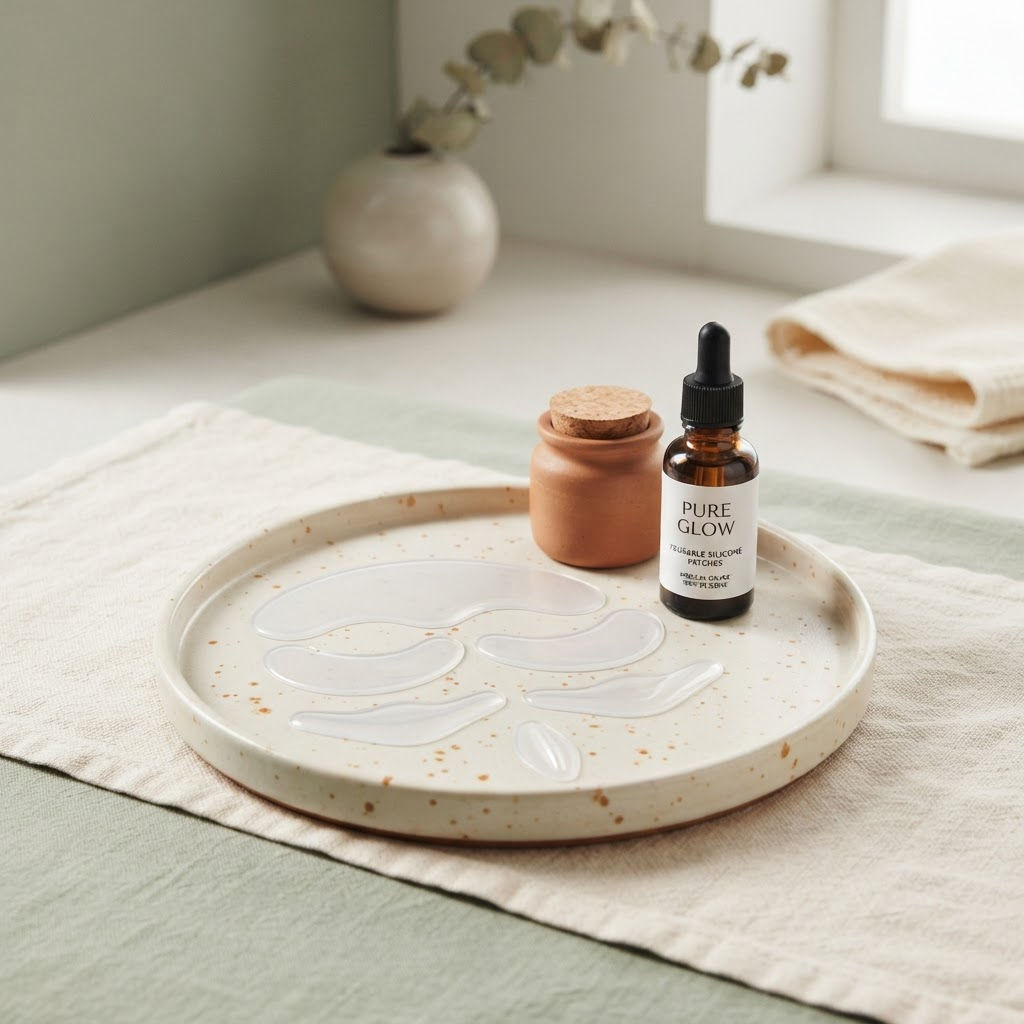 Overnight Glow Patches — Reusable Silicone Face Patches
