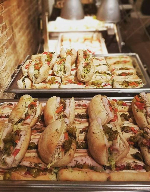Today's handiwork #chicagostyle Hoagies.