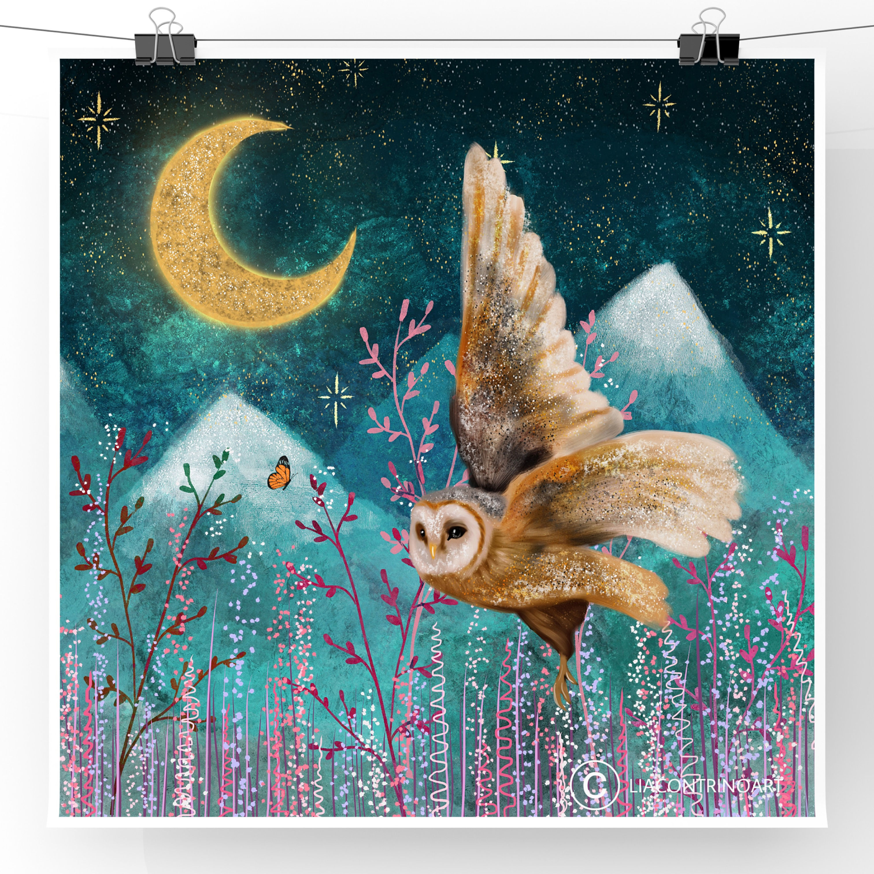 Blue Mountains Print