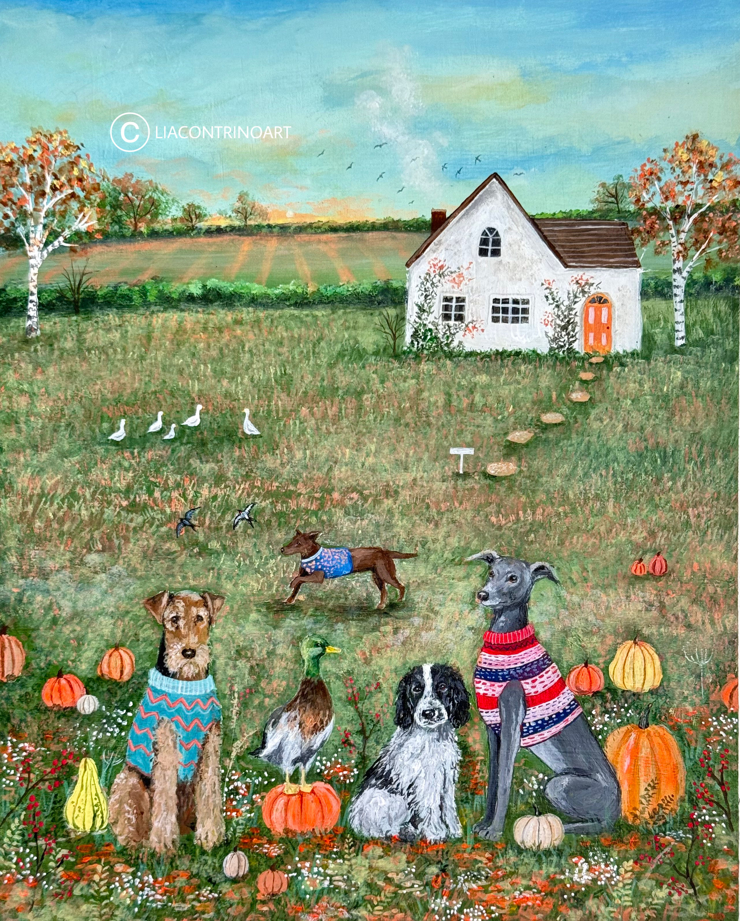‘Autumn has arrived’ PRINT