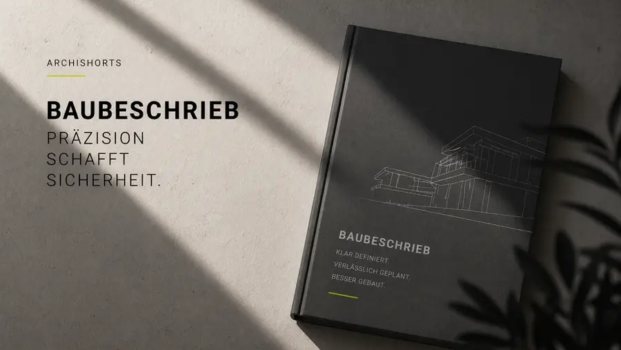 Der Baubeschrieb – Präzision statt Prosa in der Architekturplanung