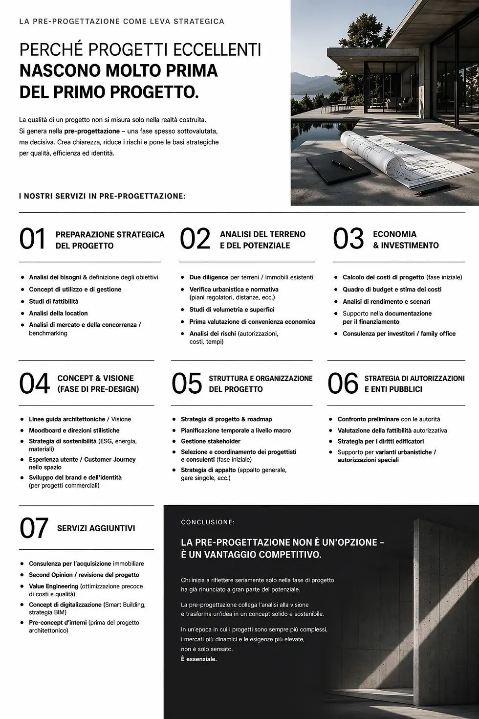 La pre-progettazione nell’architettura