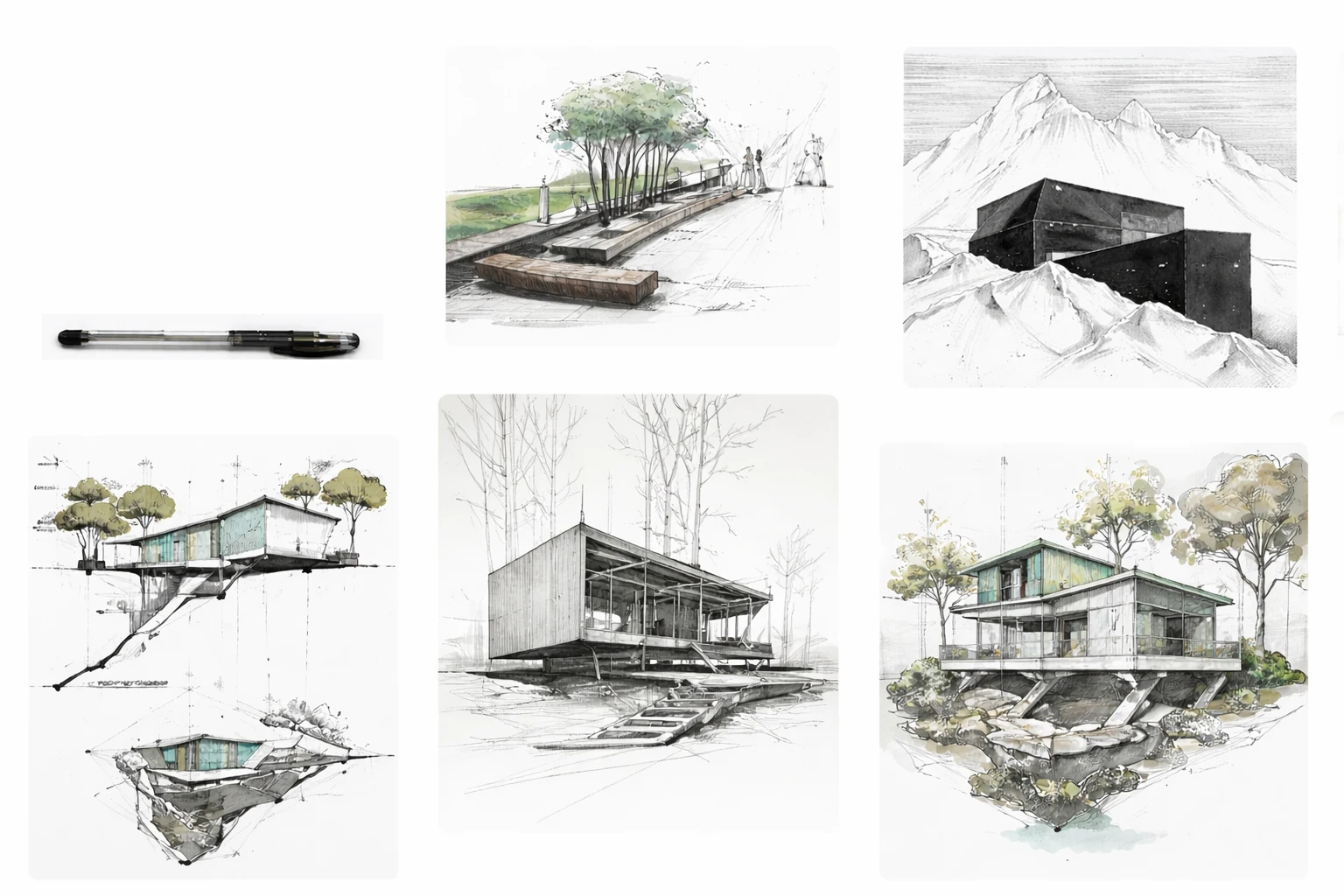 Konzeption in der Architektur verbindet Entwurfsprozess, Analyse, Raumkonzept, Nutzungskonzept, Kontext, Städtebau, Funktion, Formfindung, Architektur Design, Struktur und räumliche Qualität.