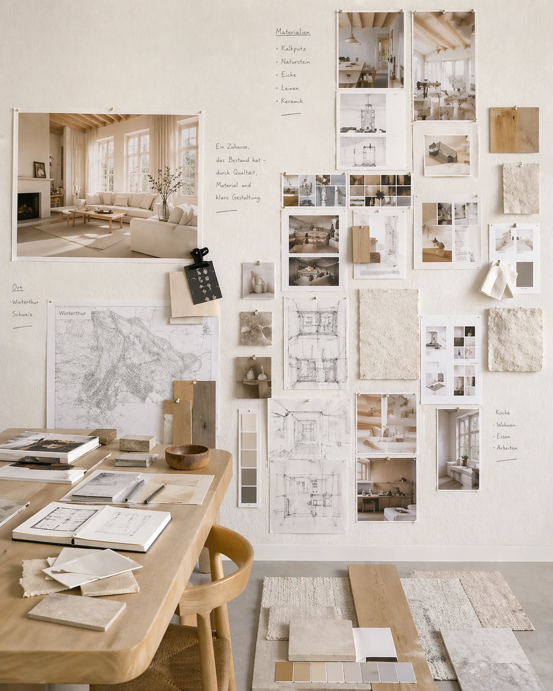 Architektur Moodboards
