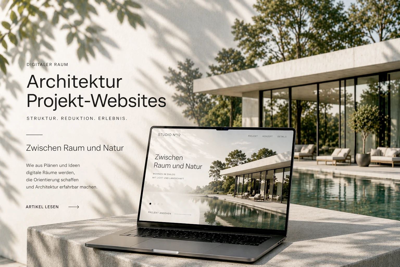 Project websites: the silent discipline behind clarity