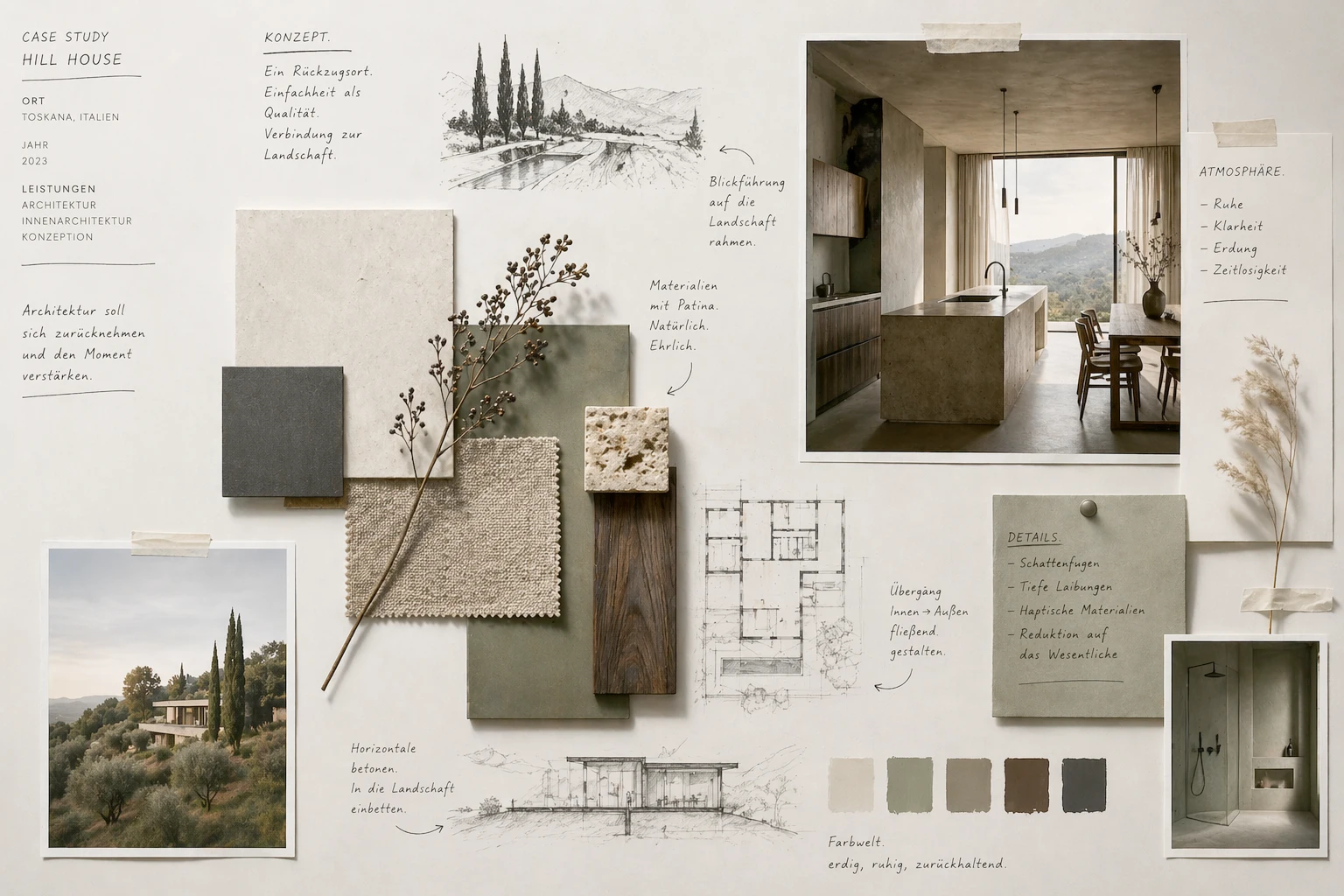 Architektur Moodboards