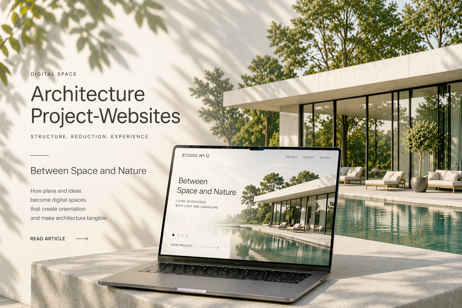 Architektur Projekt-Websites – digitale Räume mit Struktur und Haltung