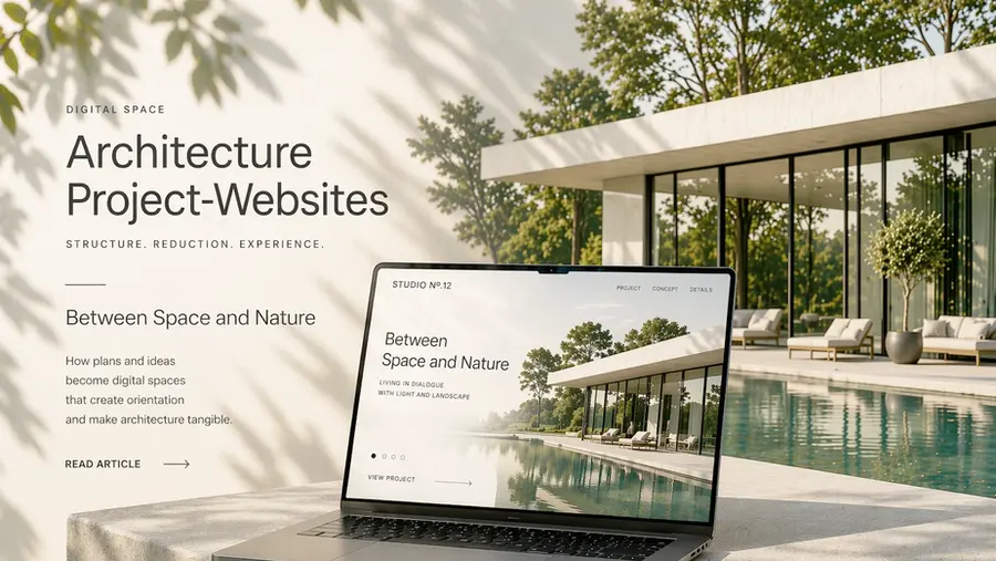 Project websites: the silent discipline behind clarity – Presenting architecture digitally