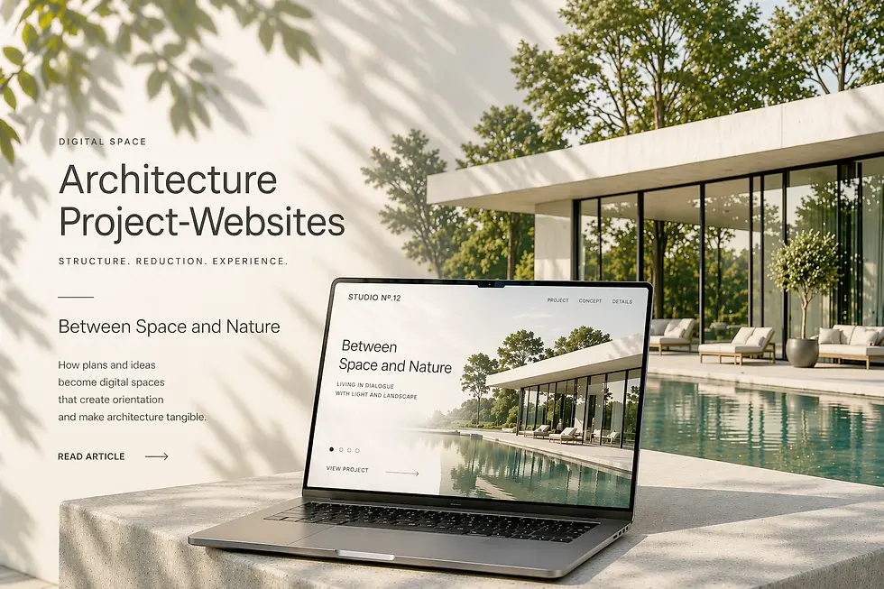 Architecture in the Digital Realm: How Project Websites Become Designed Experiences