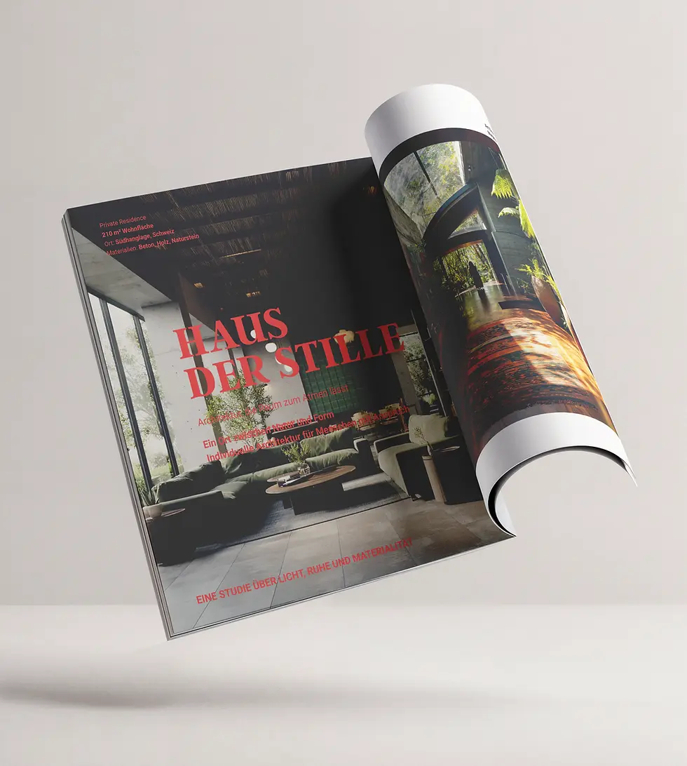 Architektur im Exposé: Räume überzeugend kommunizieren