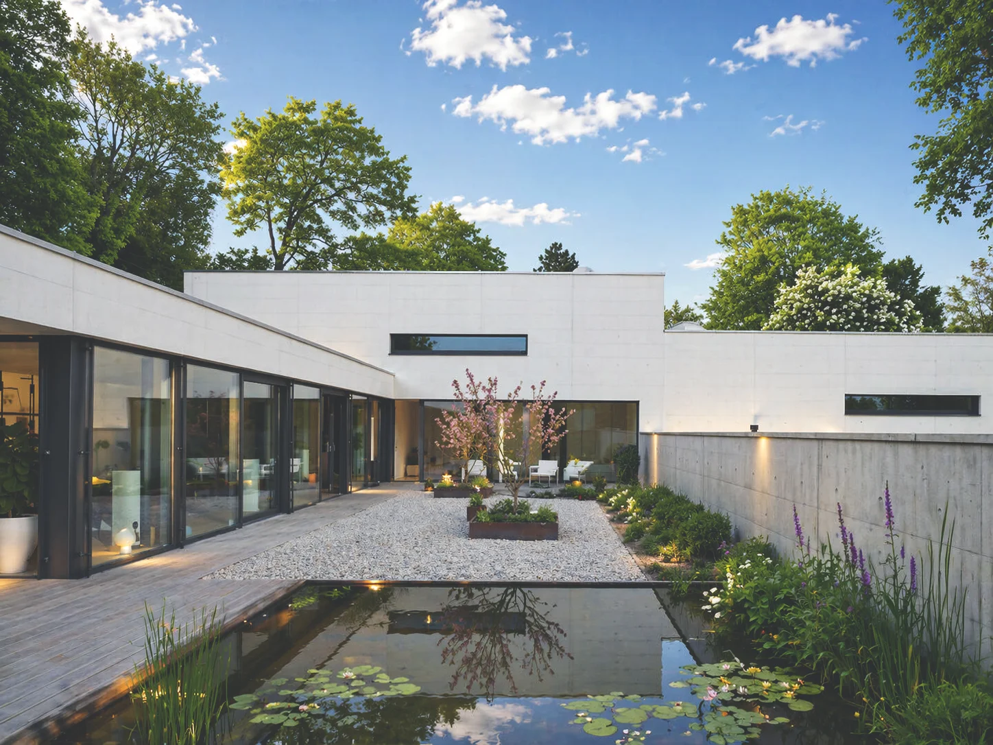 Architekt: wir entwickeln Projekte vom ersten Konzept bis zur Ausführung