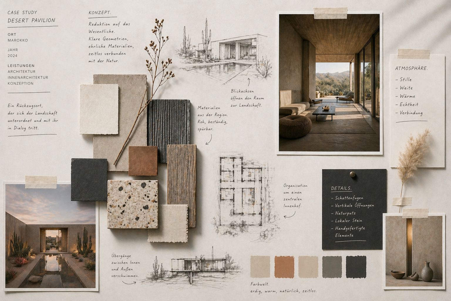 Architektur Moodboards