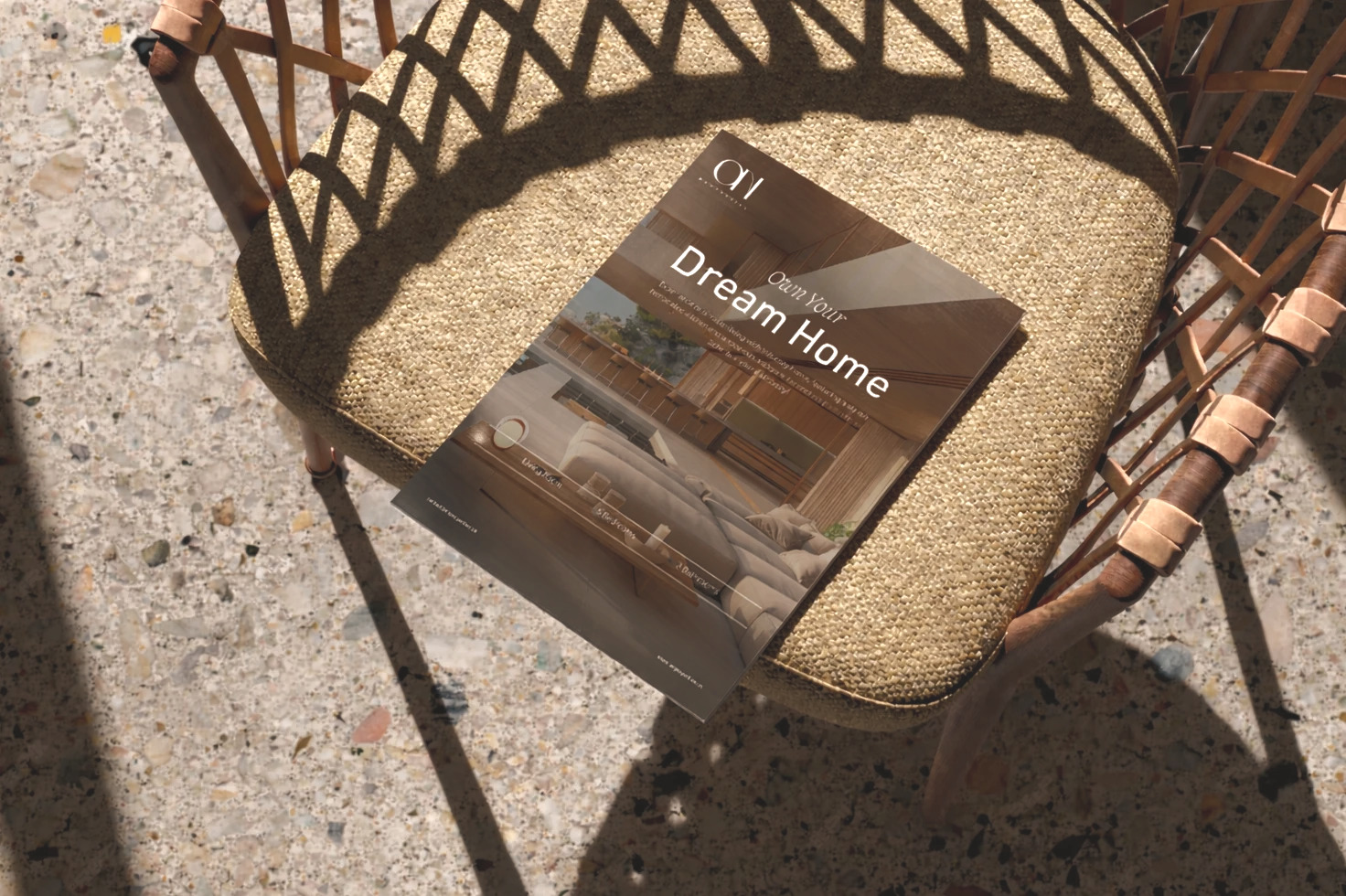 Emotionales Exposé-Visual zur Vermittlung von Wohnqualität und Atmosphäre.