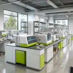La pianificazione dei laboratori in ambito architettonico unisce ambiente di ricerca, layout di laboratorio, struttura degli spazi, requisiti tecnici, standard di sicurezza, tecnologia per camere bianche, impiantistica, approvvigionamento dei media, ventilazione, efficienza energetica, costruzione sostenibile, concept d’uso e processi funzionali precisi.