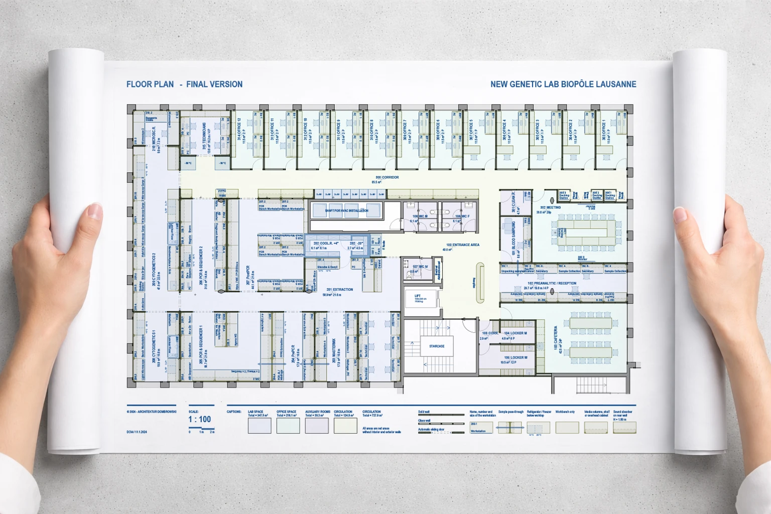 Laborplanung Architektur verbindet Laborbau, Forschungsgebäude, Reinraumplanung, Sicherheitsanforderungen, Laborlayout, Arbeitsabläufe, technische Gebäudeausrüstung, Medienversorgung, Lüftungstechnik, Hygieneanforderungen, Materialbeständigkeit, Laborinfrastruktur, flexible Nutzung, Raumstruktur, Funktionsplanung, Gebäudetechnik, nachhaltige Planung und effiziente Labororganisation.