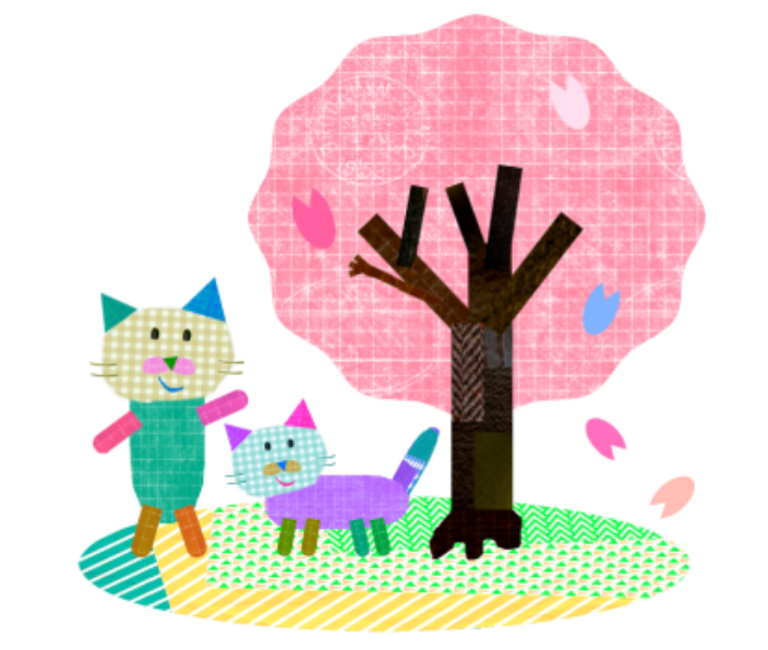 桜と猫.webp