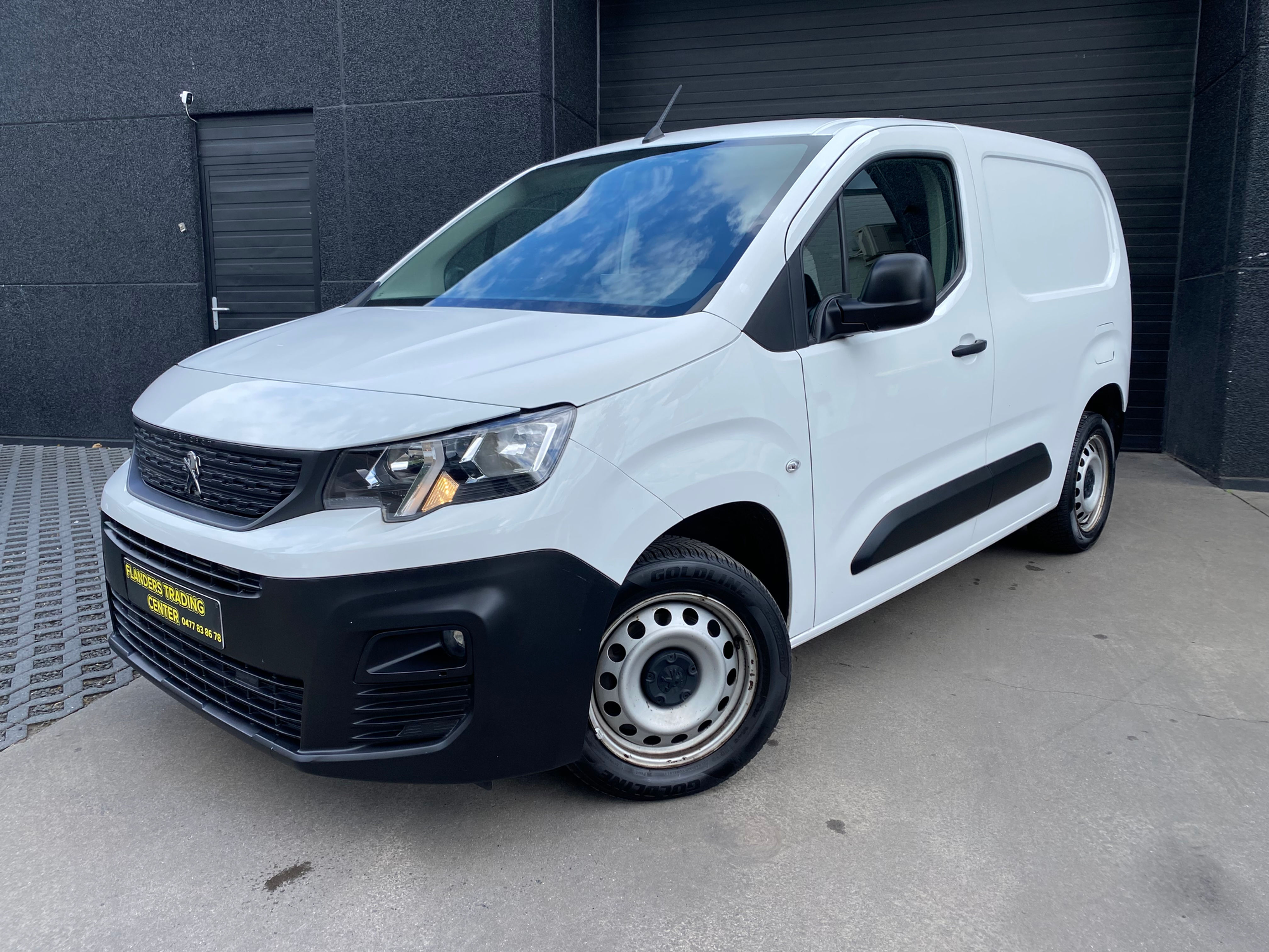 peugeot partner 1.5d - airco - carplay - 2021