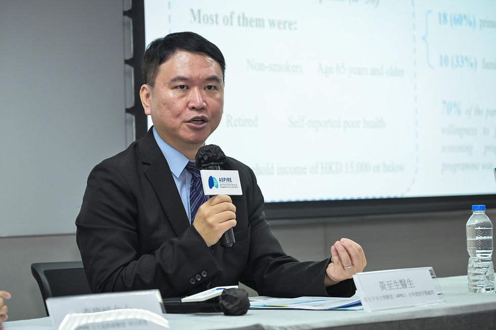 香港中文大學醫學院賽馬會公共衞生及基層醫療學院教授黃至生教授。