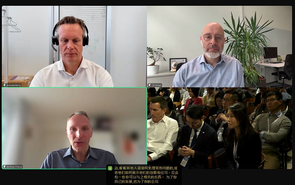 In the fireside discussion “Enhancing the Life Sciences Ecosystem in Hong Kong”, panelists provided valuable insights into fostering the robust growth of Hong Kong's life sciences ecosystem.