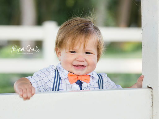 Jaxson | 1st Birthday Milestone + Family Session | Omaha, NE