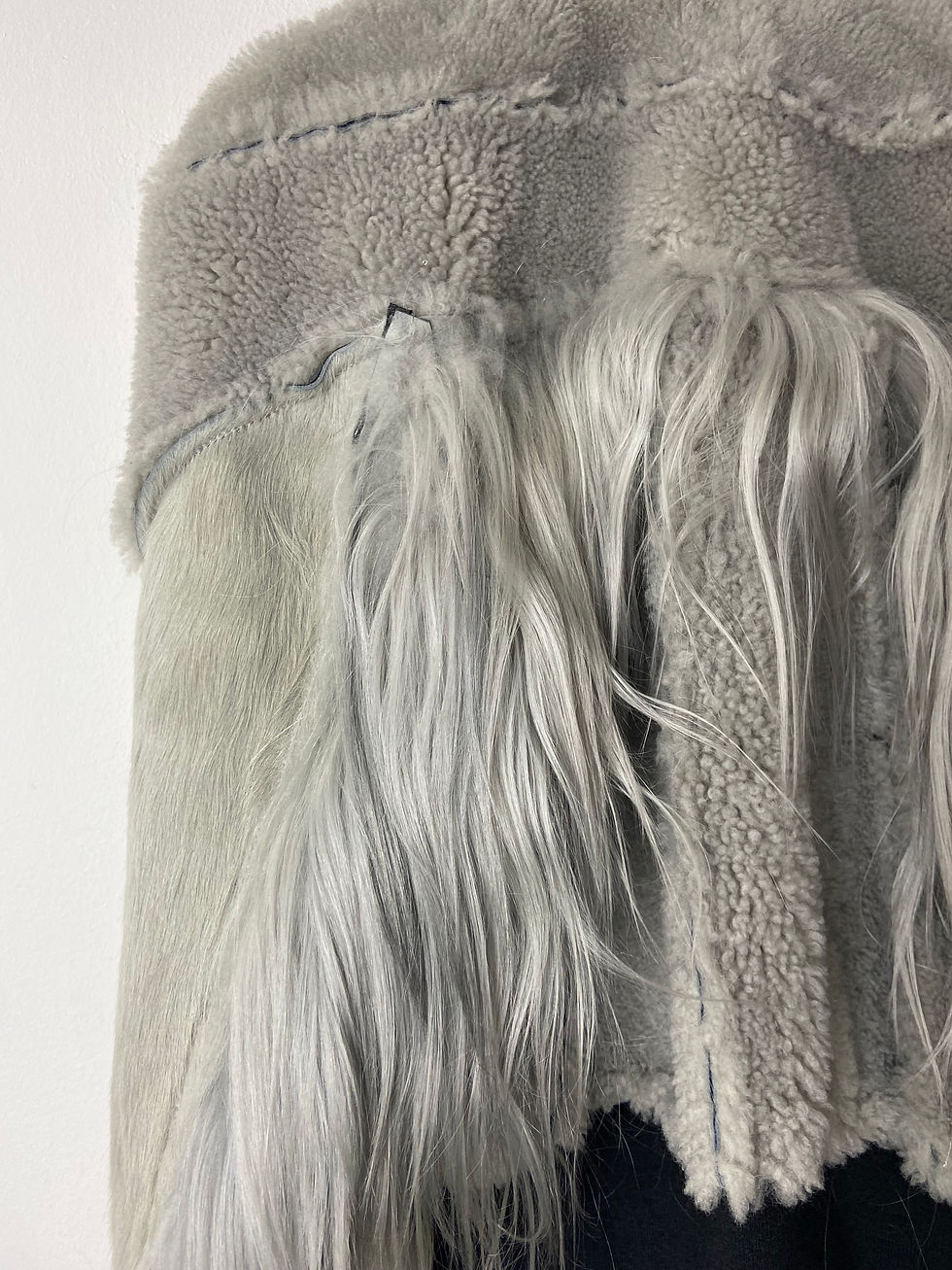 Thumbnail: Rick Owens Srobe FW22 Long Goat Fur Jacket