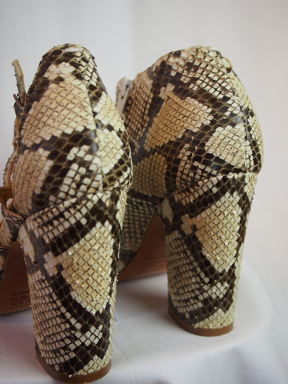 Thumbnail: Maison Martin Margiela Snake Skin Heels